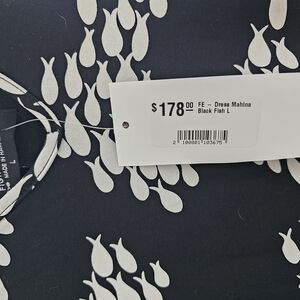 ❌️SOLD❌️ Fighting Eel Black and White Maxi Dress